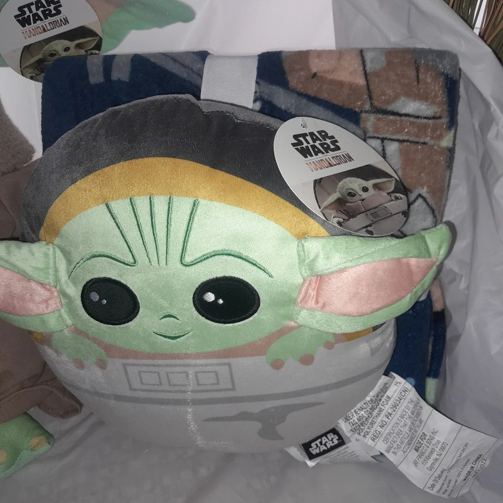 New Star Wars Kids Blanket & Pillow Set With New 20